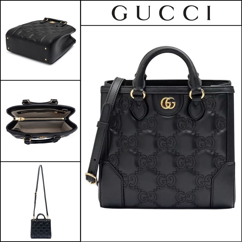 【Gucci】GG Matelasse Mini Top Handle Luxury Elegant