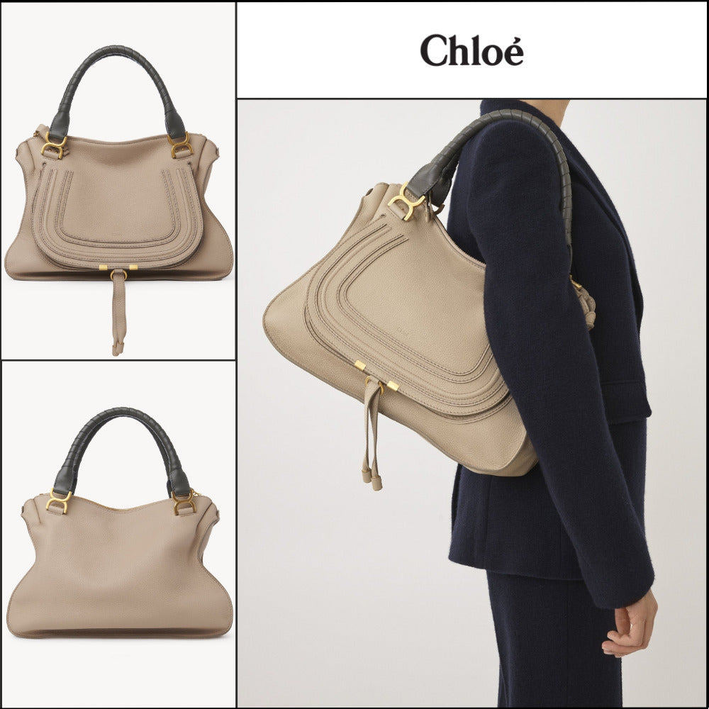 【Chloe】Marcie Large Double Carry Bag