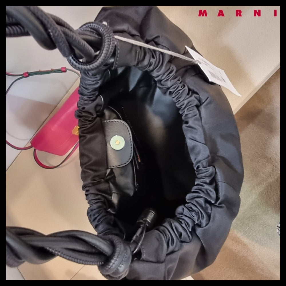 【MARNI】Women's Nylon Hobo Bag