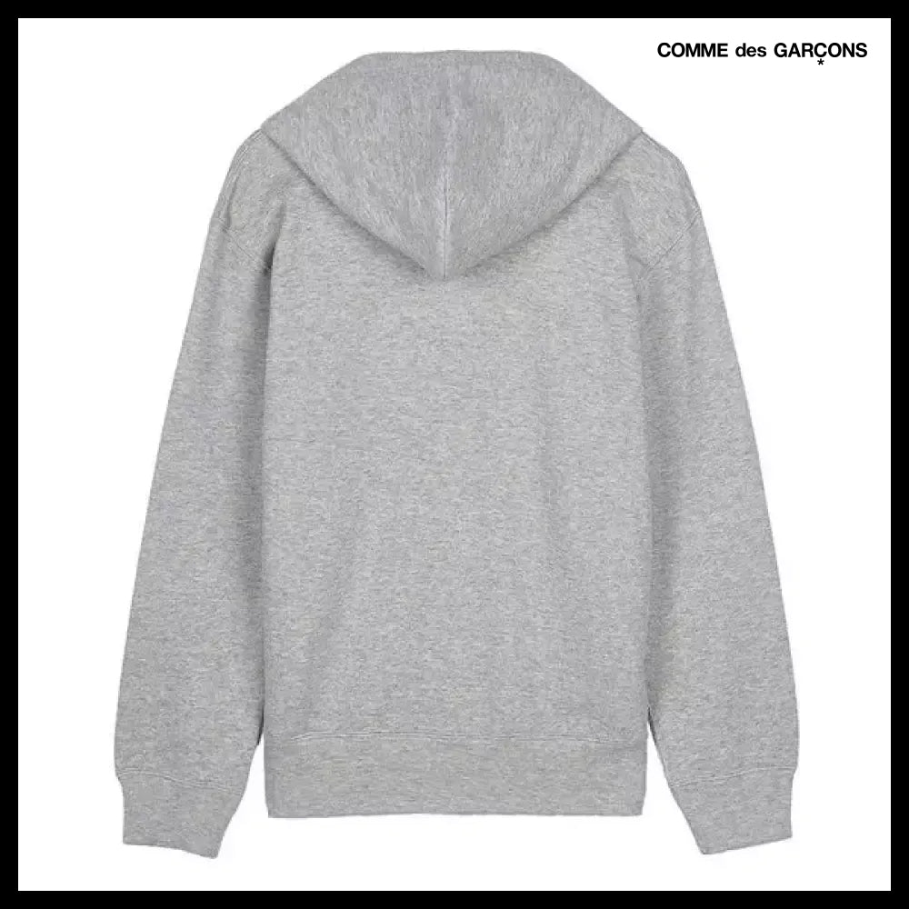 【COMME des GARCONS】FW25 Unisex Black Heart Patch Hood Zip