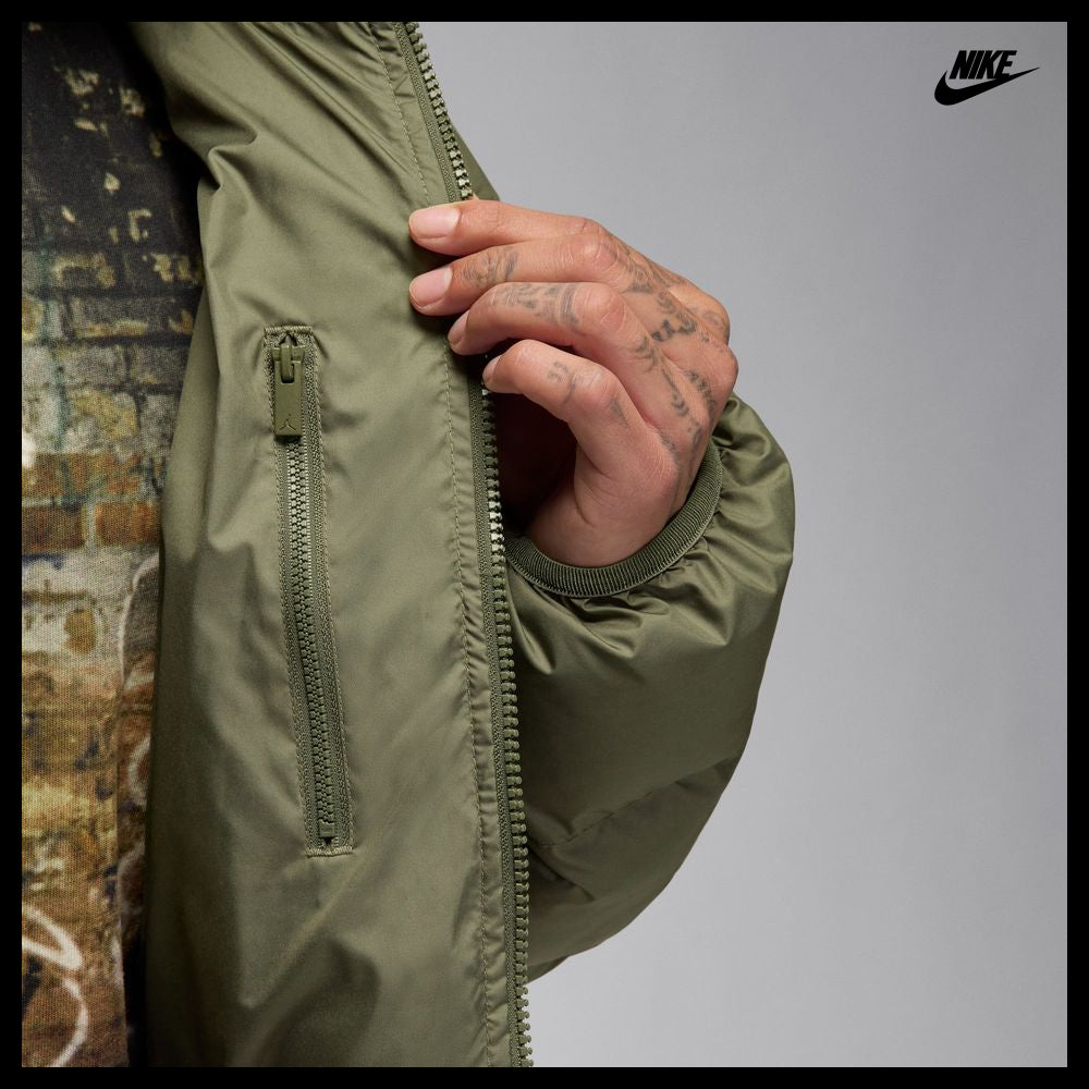 【NIKE】JORDAN Brooklyn Puffer Jacket Medium Olive