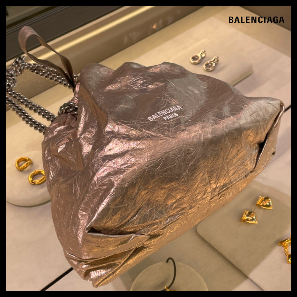 ★BALENCIAGAアウトレット セール★ Metallic Vintage BucketBag