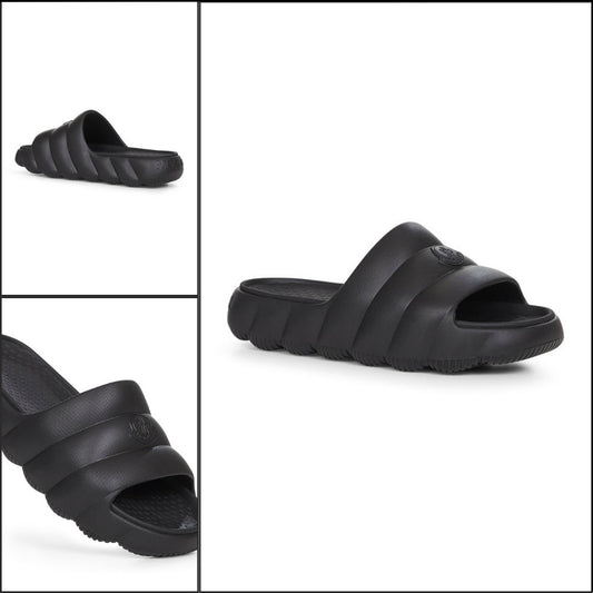 【MONCLER】Logo Rubber Slides