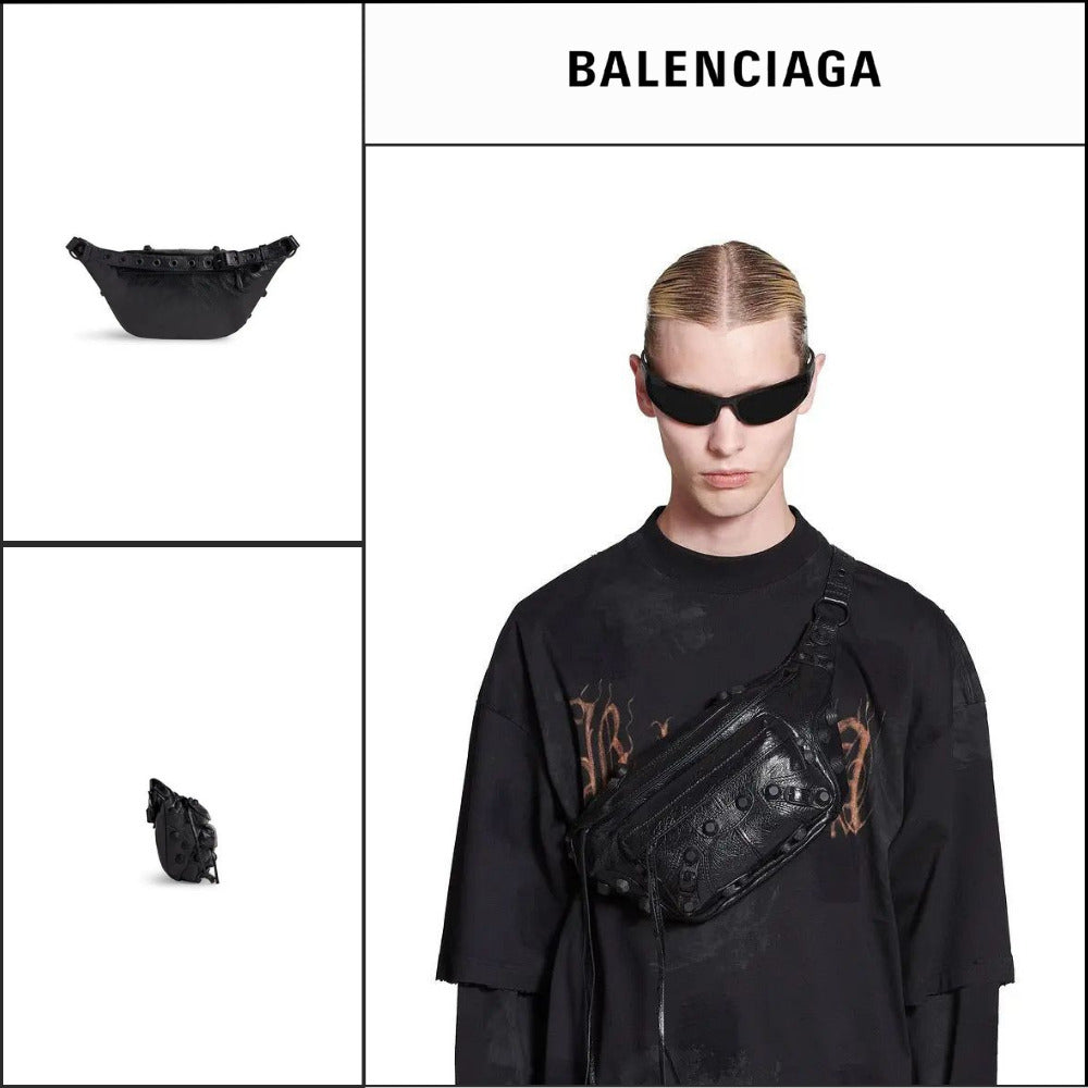 【BALENCIAGA】Le Cagole Medium Belt Bag Black