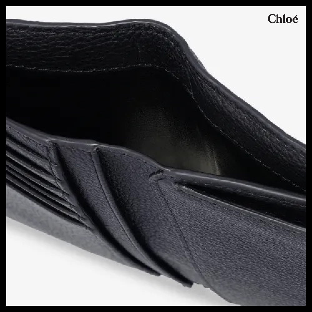【Chloe】Marcie Compact Wallet Black