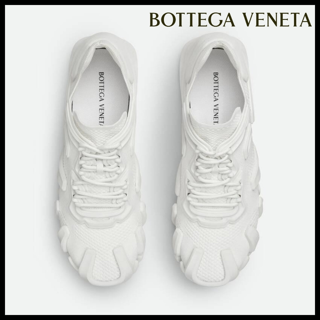 【Bottega Veneta】 Flex Sneakers Optic White