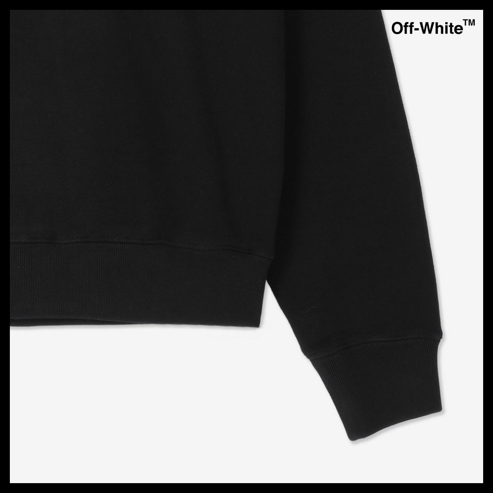 【Off-White】Stamp Skate Sweatshirt Black