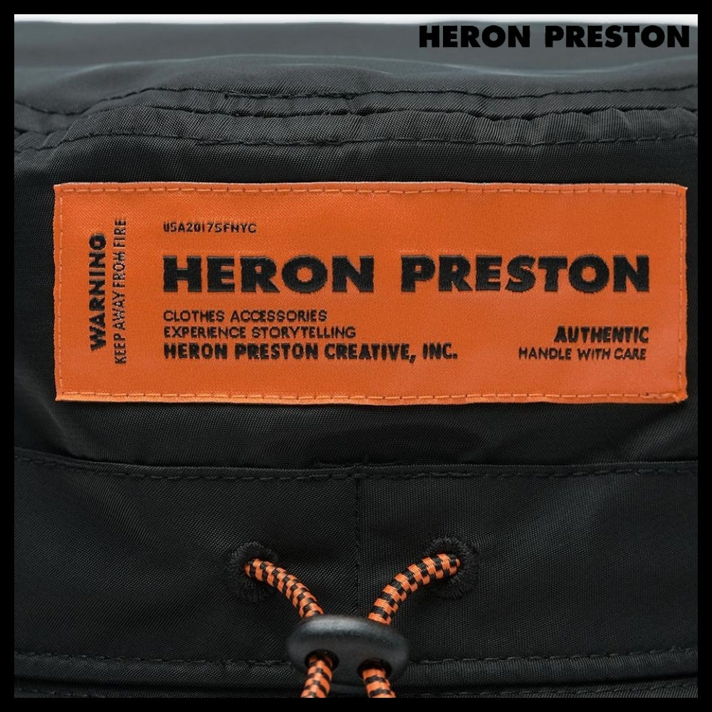 【HERON PRESTON】CTNMB バケットハット - ブラック