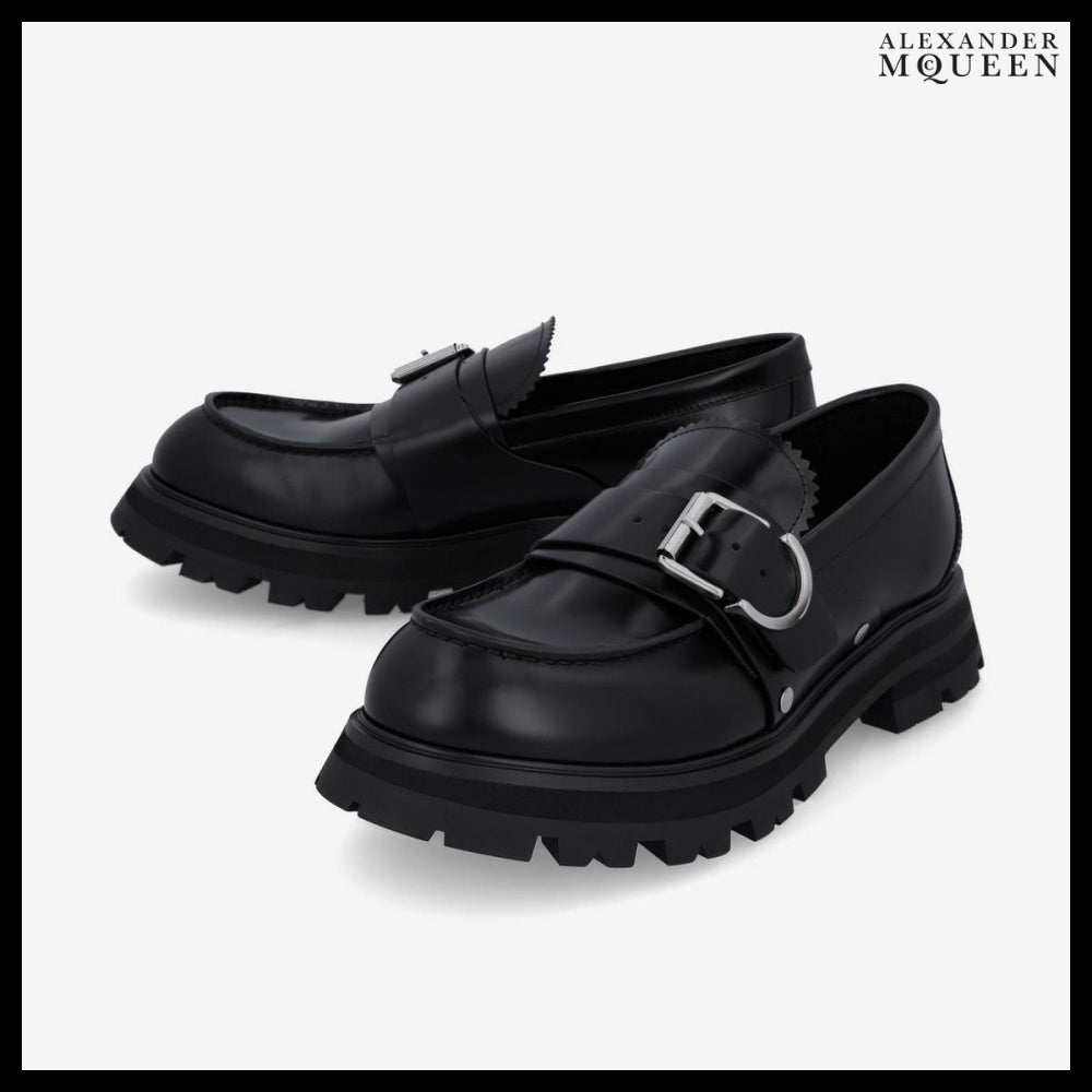 【Alexander Mcqueen】Wonder Loafers - Black