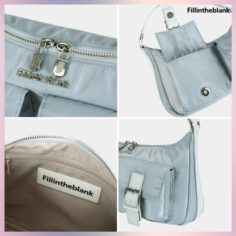 【FILL IN THE BLANK】PK HOBO BAG NYLON 3 COLORS