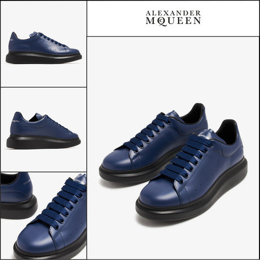 【Alexander Mcqueen】Oversized Sneakers Deep Blue 4793