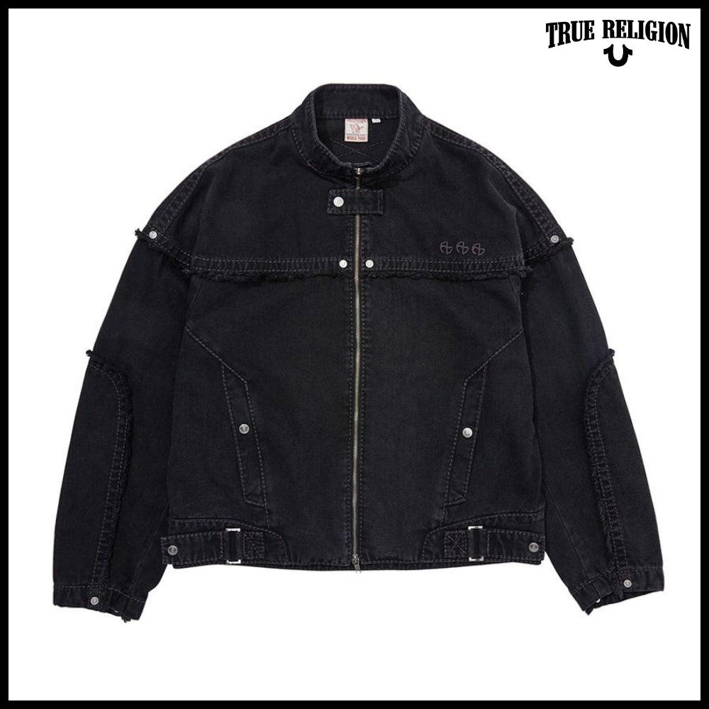 【TRUE RELIGION x NOMANUAL】No Religion Denim Rider Jacket