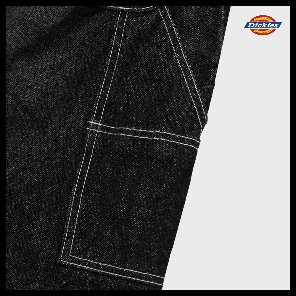 【Dickies 】Double Knee Washed Denim Pants - 2 Colors