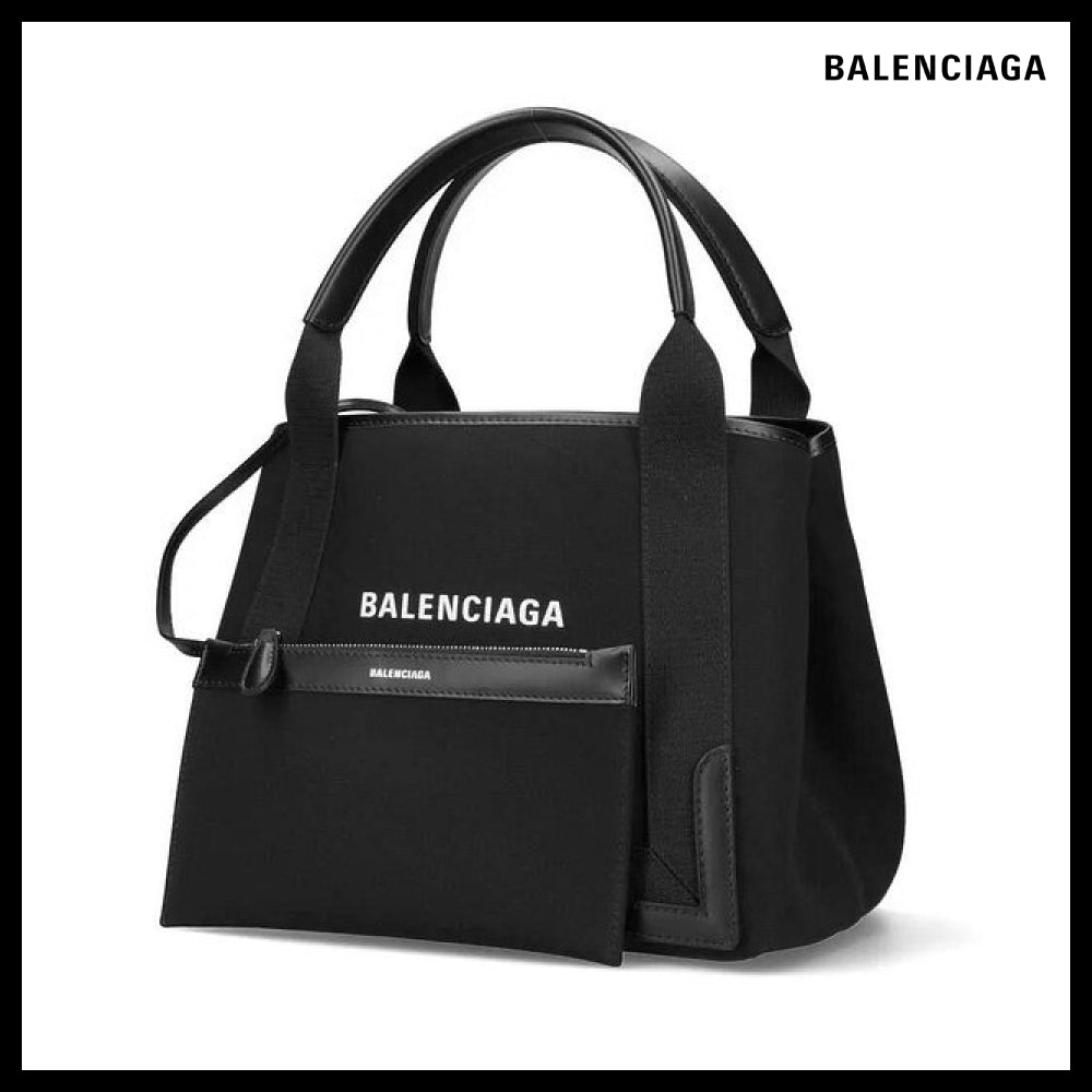 【BALENCIAGA】Cabas Leopard Small Tote Bag