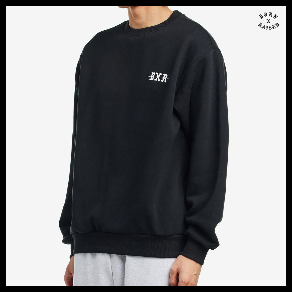【BORN X RAISED】UNCONDITIONAL LOVE CREWNECK