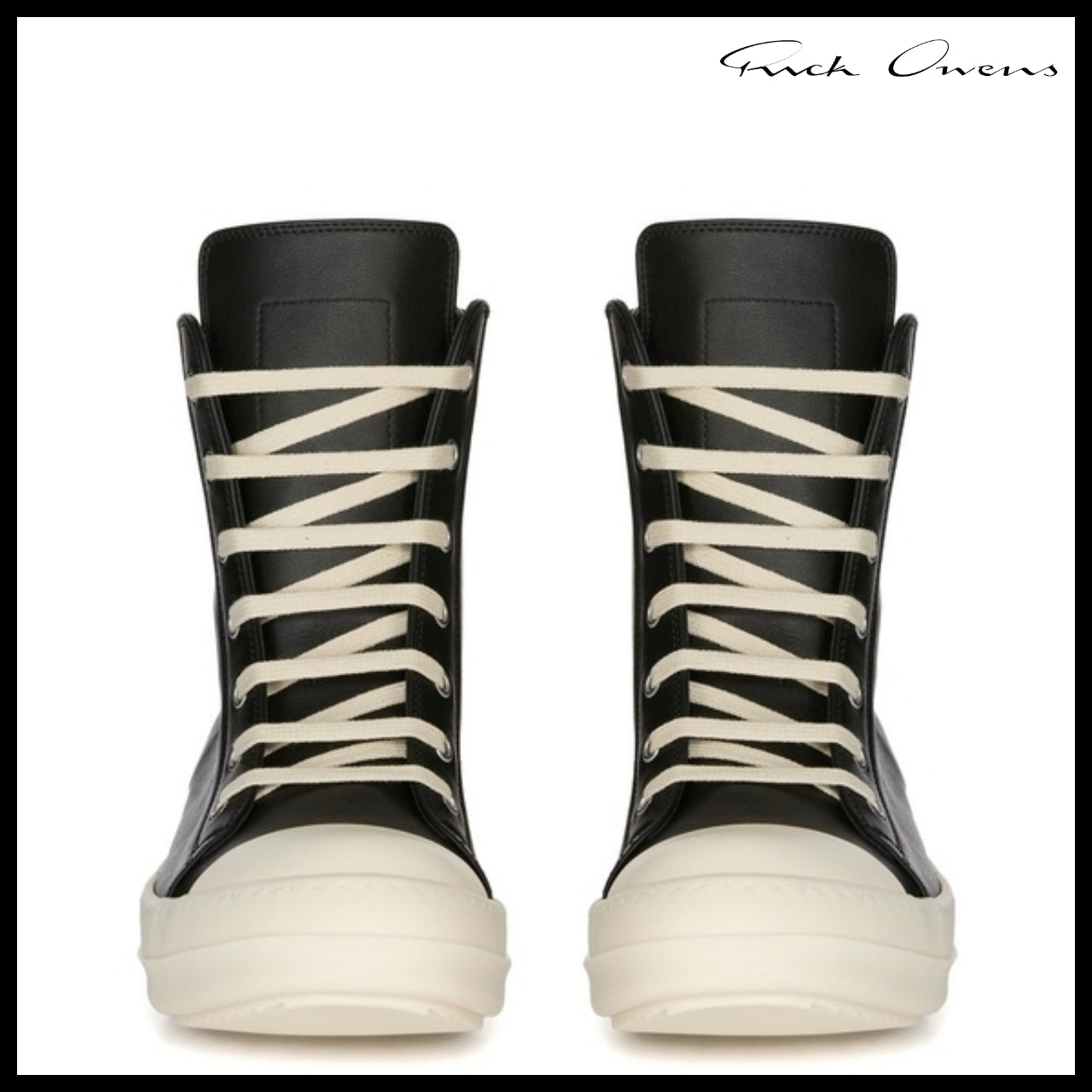 【Rick Owens】High-top sneakers TEMPLE