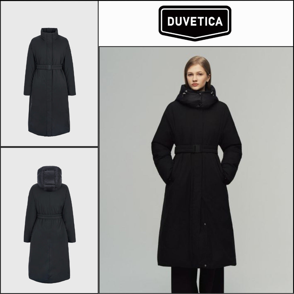 【DUVETICA】Cortina N - Black Womens Down Jacket