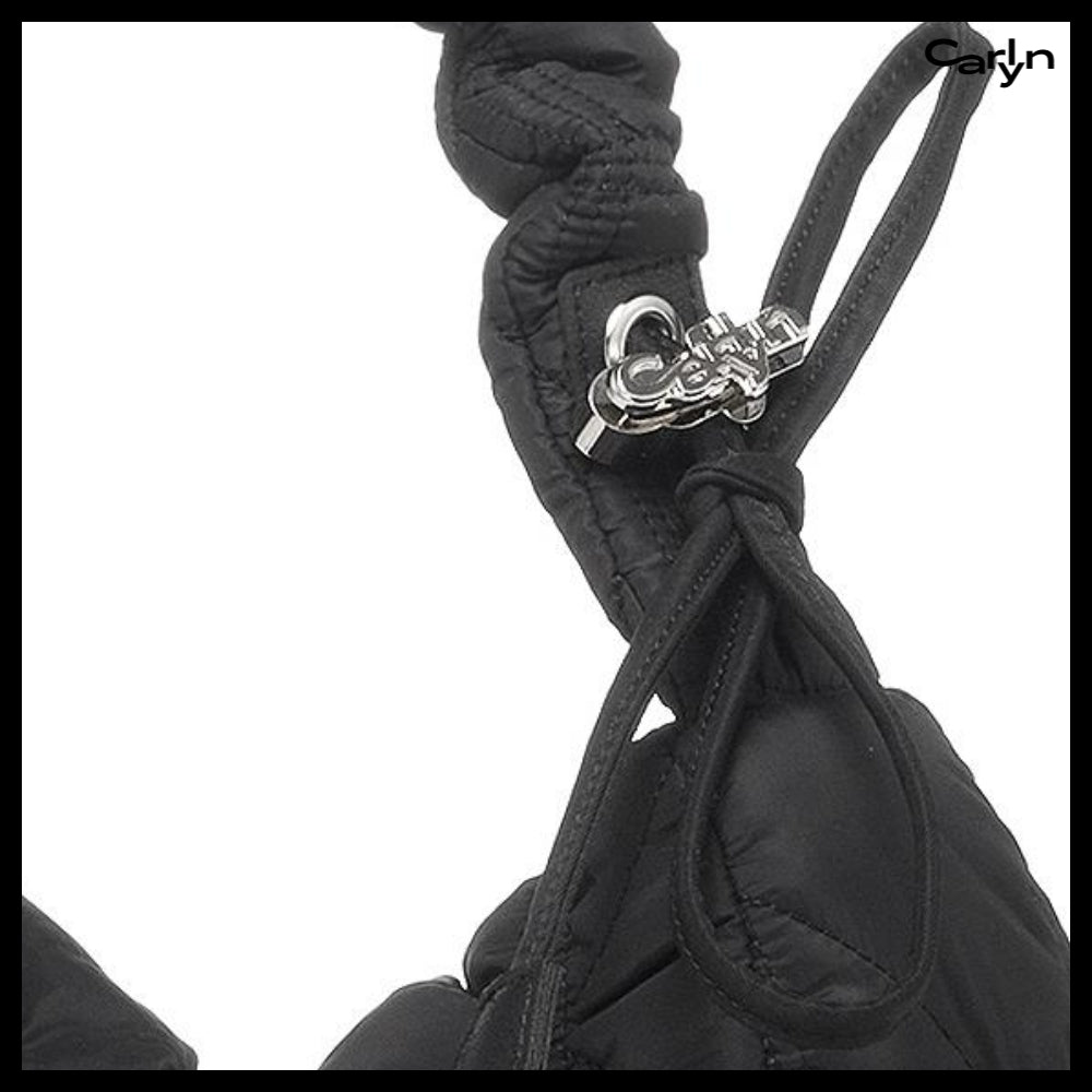 【carlyn】3-Way Nylon Lane Bag Black