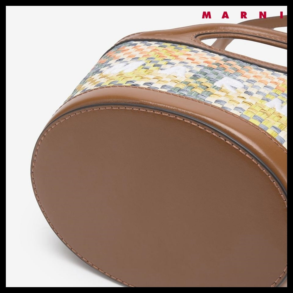 【MARNI】マイクロトロピカリア トートバッグレモンアプリコット