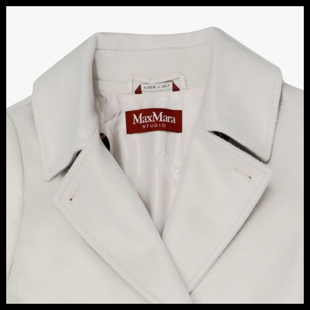 【Max Mara】Bcollage Belted Wool Women’s Coat