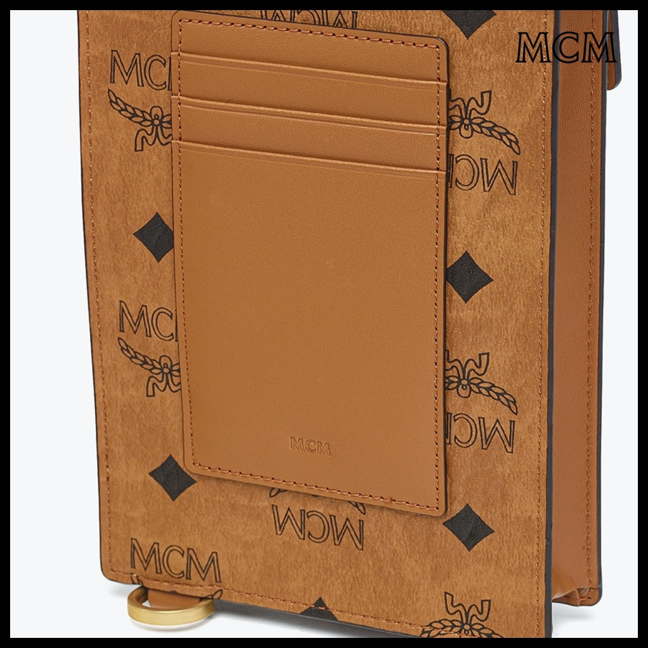 【MCM】Aren visetos phone pouch MXZGSTA11CO