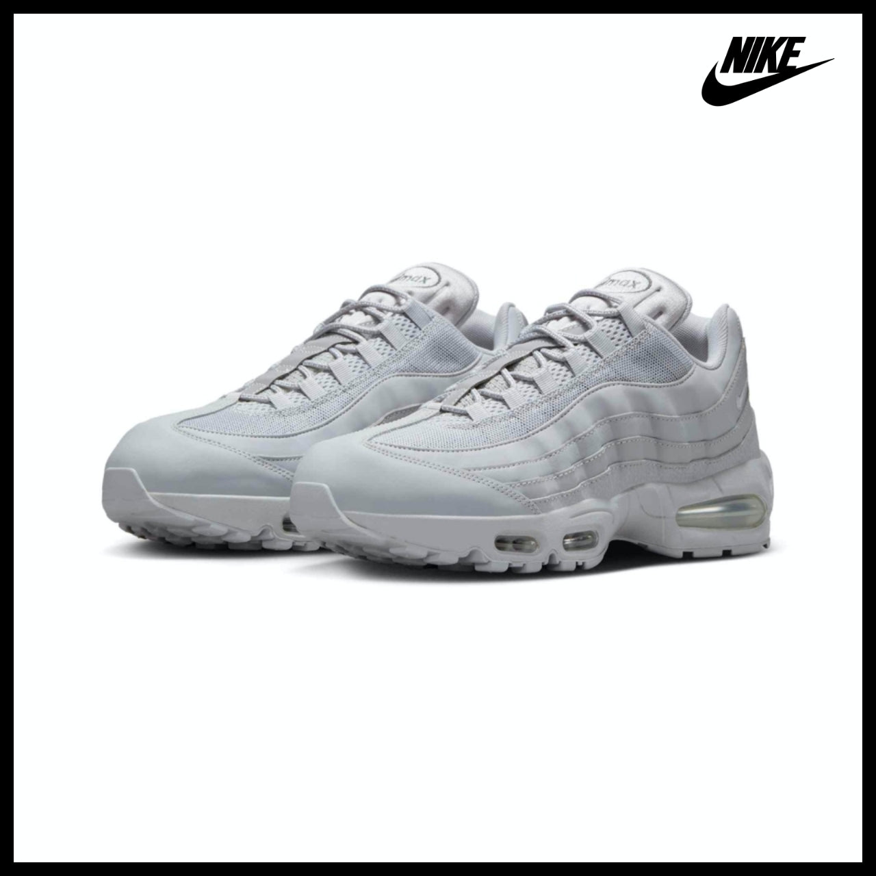 【Nike】AIR MAX 95 BIG BUBBLE WOLF GRAY ANTHRACITE WOLF GRAY