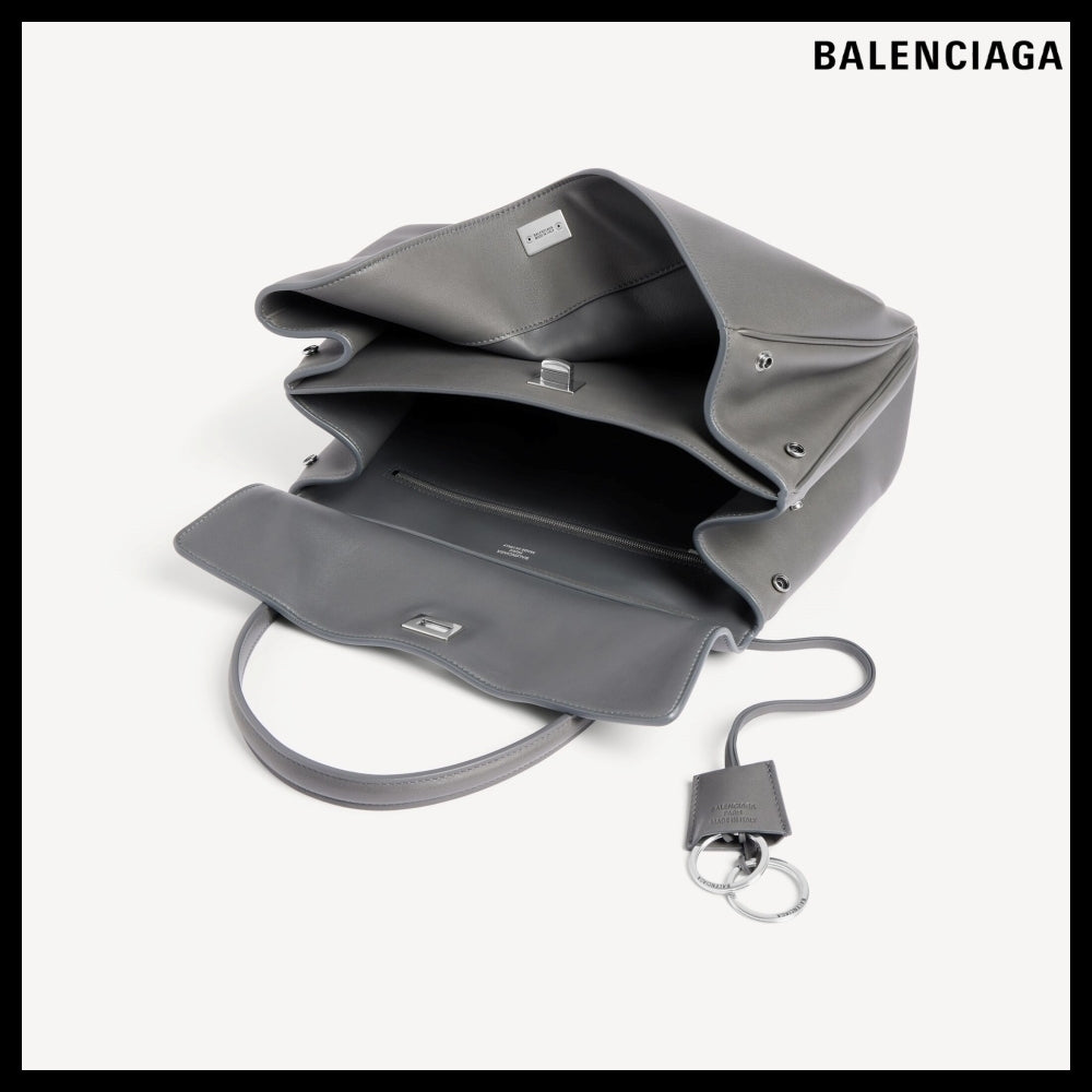 【BALENCIAGA】Rodeo Handbag Medium Gray