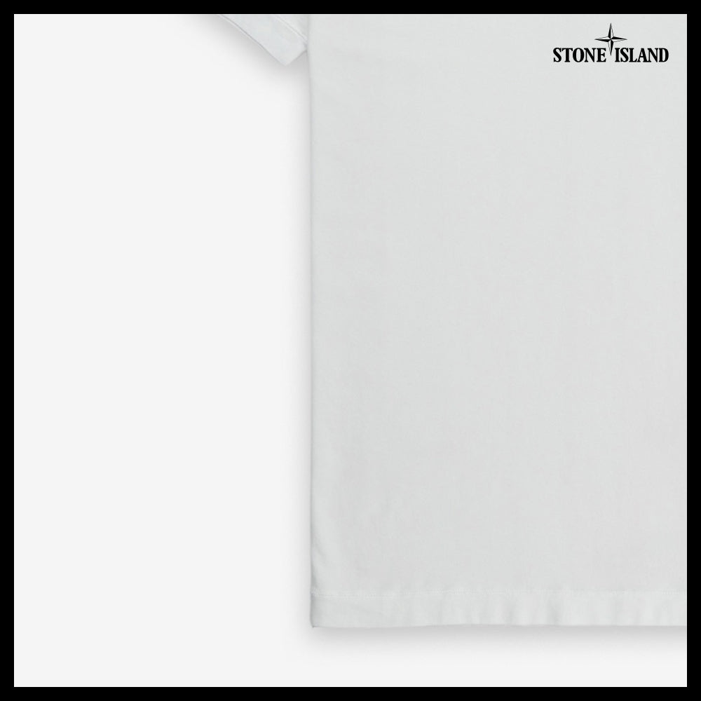 ◆STONE ISLAND◆ Tシャツ T Shirt White ロゴ