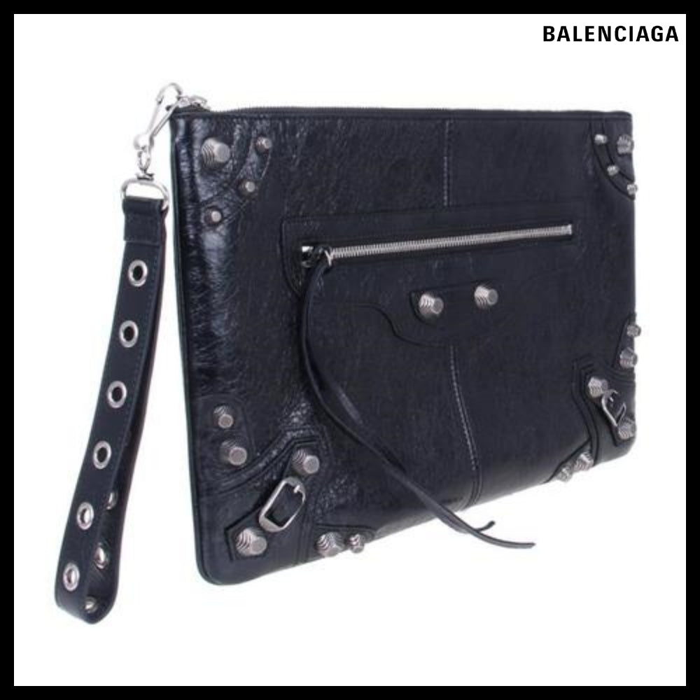 【正規品】BALENCIAGA Le Cagole Pouch Large Black