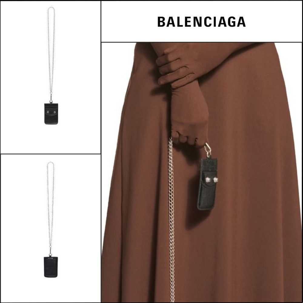 【BALENCIAGA】Le Cagole Card Holder Black