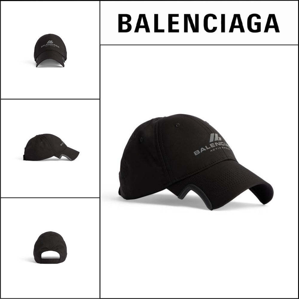 ★BALENCIAGAアウトレット セール ★Activewear Cap in Black