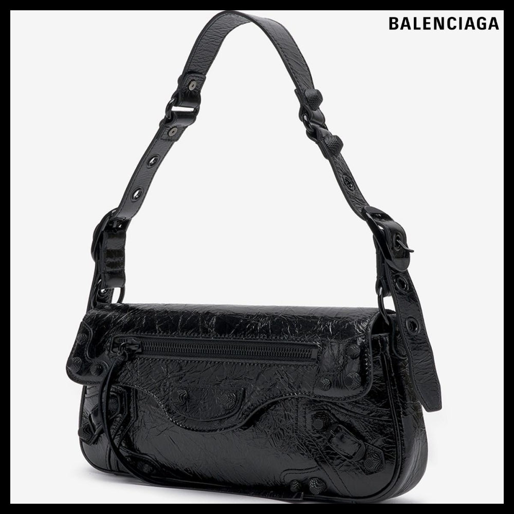 【BALENCIAGA】Le Cagole S Sling Shoulder Bag - Black