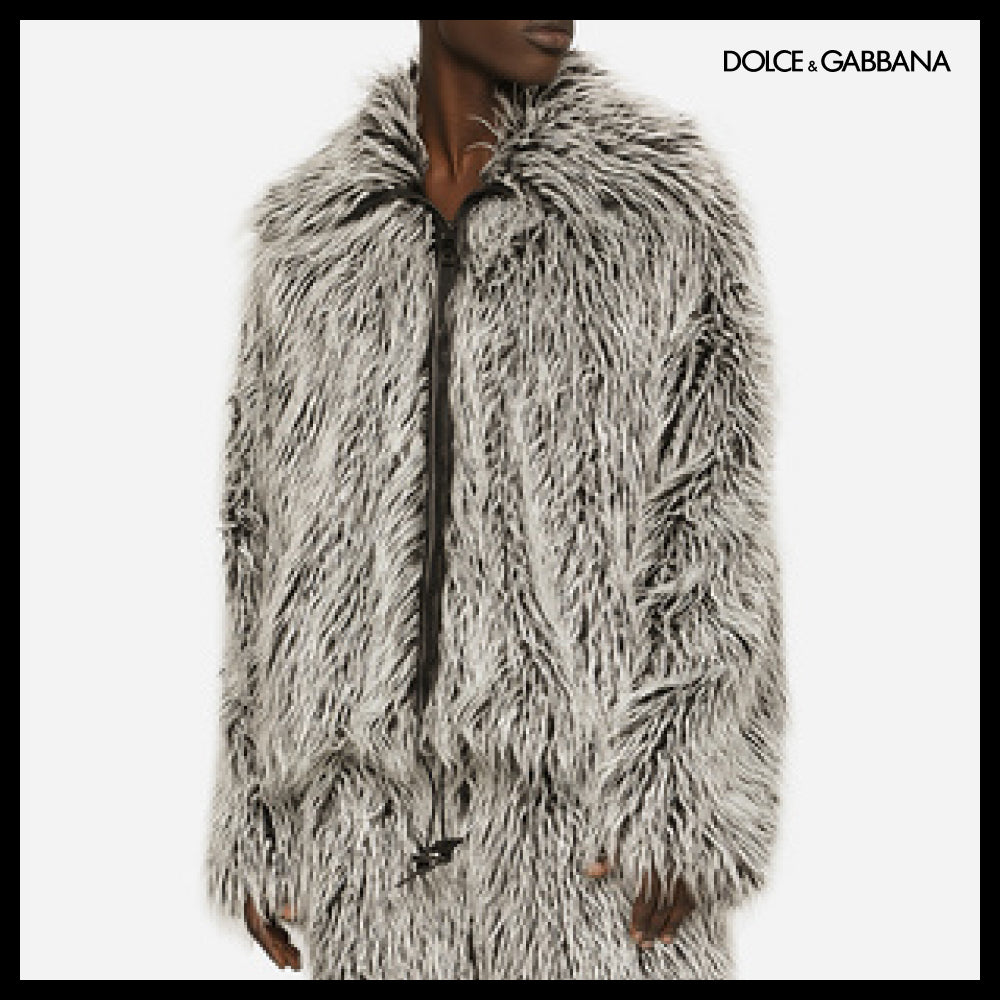 ★Dolce&Gabbanaアウトレット セール ★ Faux Fur Jacket