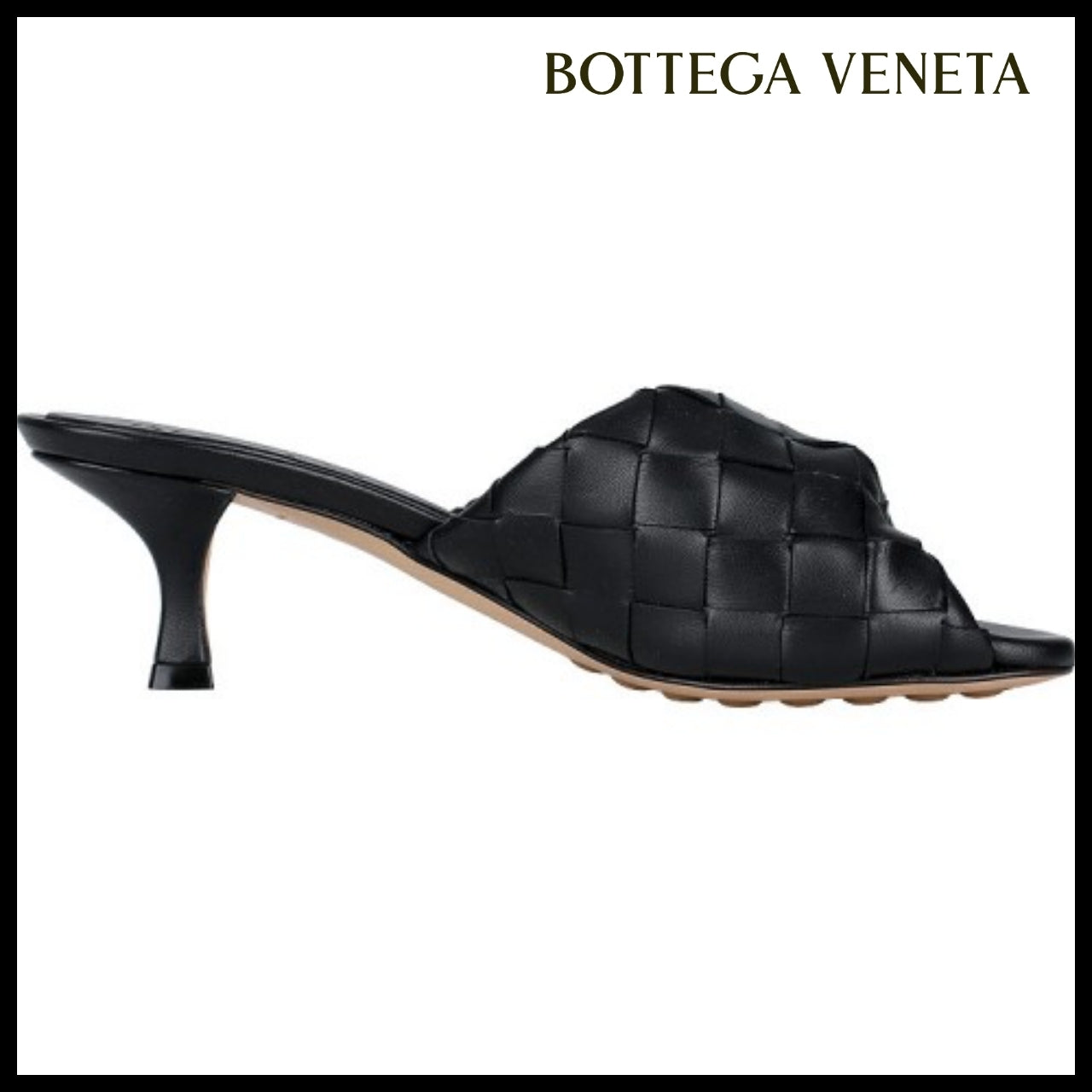 【BOTTEGA VENETA】 Blink Mule Middle Heel