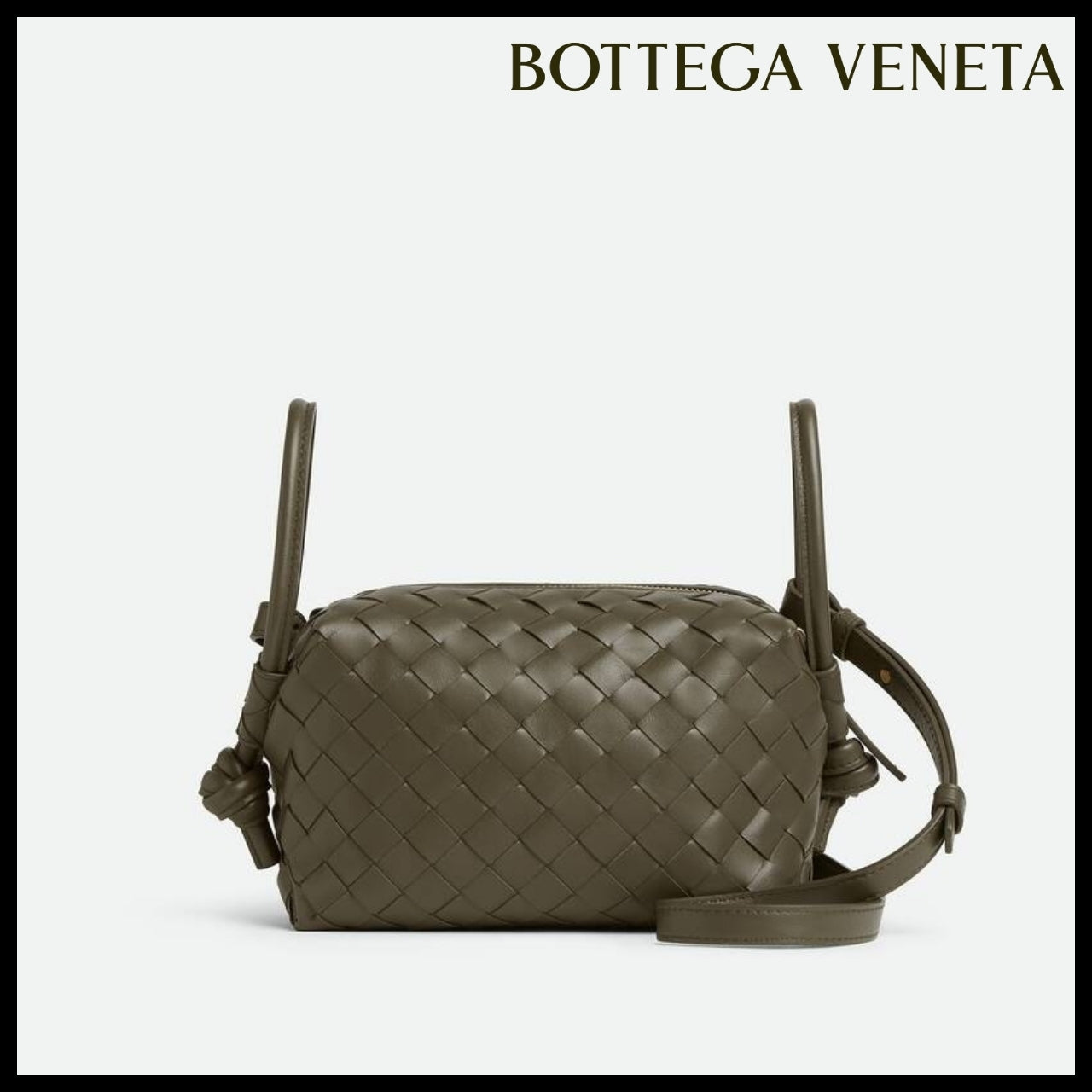 【Bottega Veneta】 Loop Top Handle Cypress