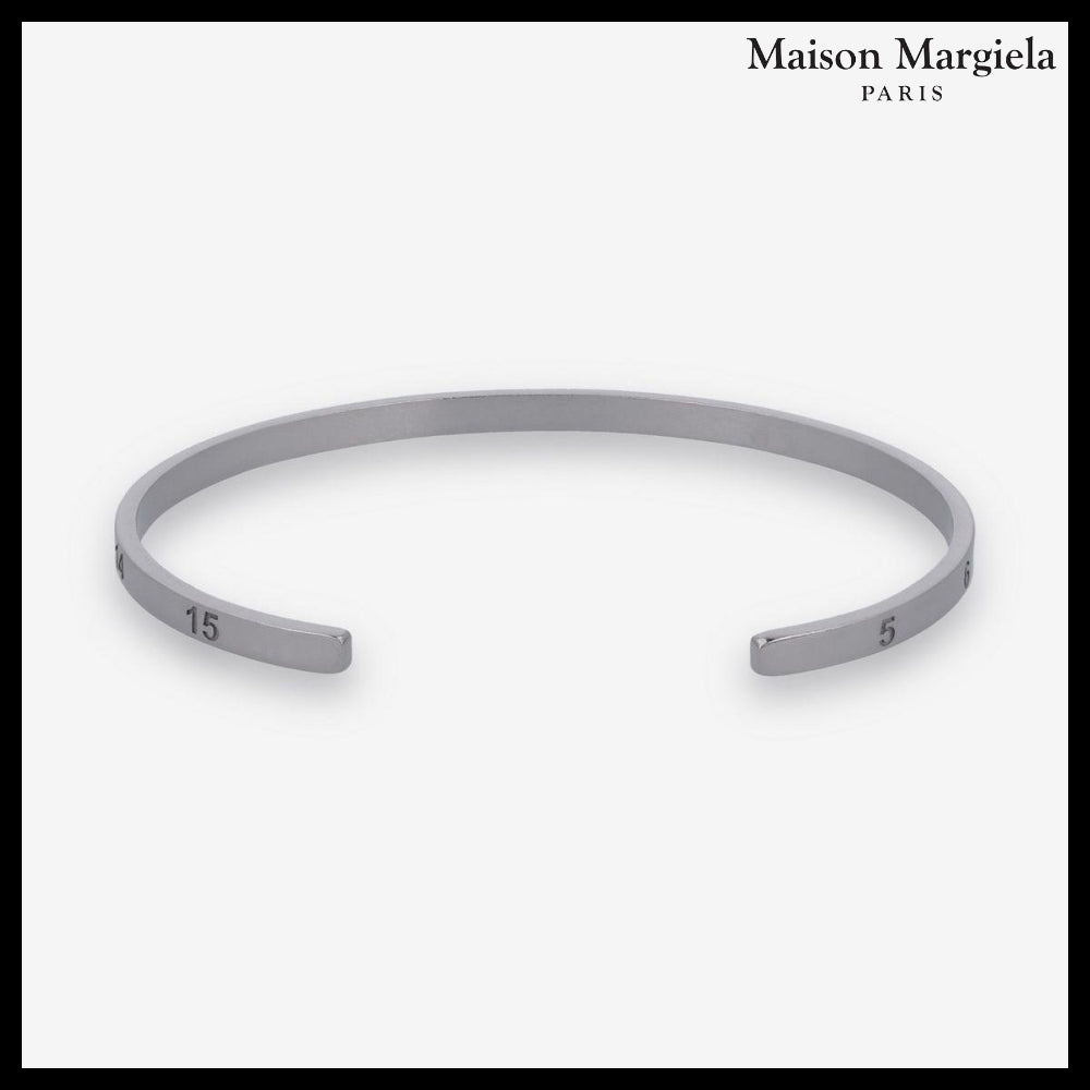 【Maison Margiela】ナンバーロゴ ミディアム 4MM ブレスレット