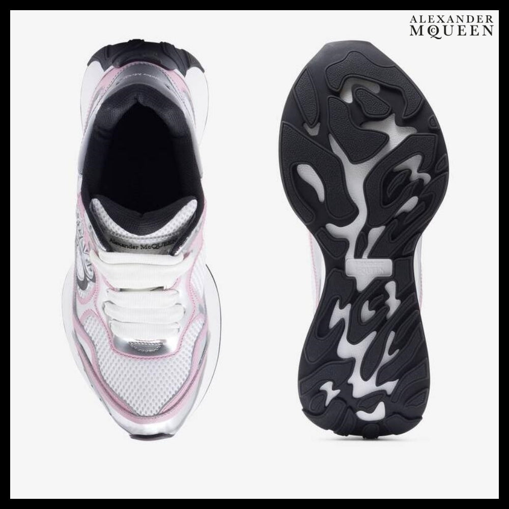 【Alexander Mcqueen】Women’s Sprint Runner in White Pale