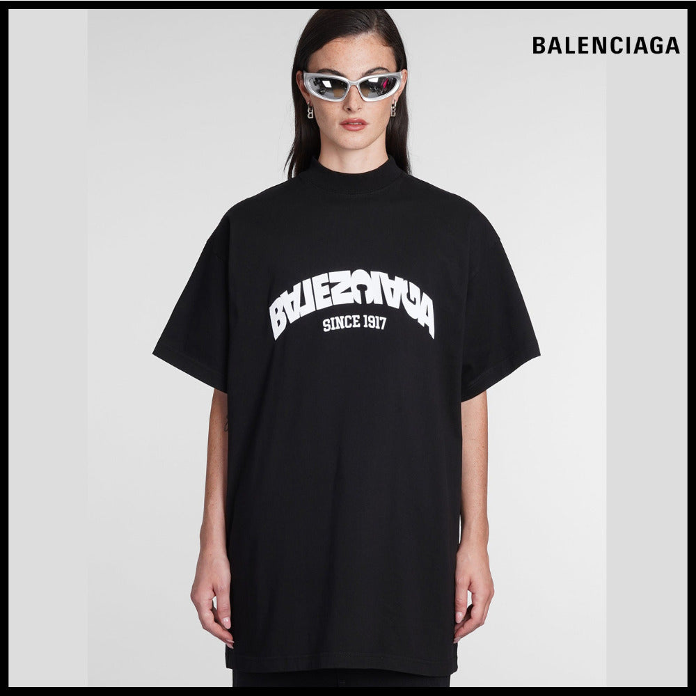 【BALENCIAGA】Back Flip T-Shirt Oversized Black