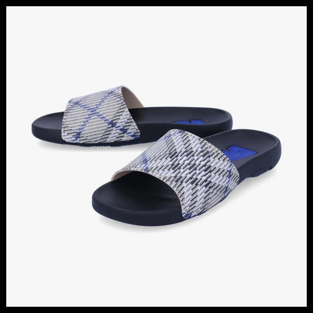 【Burberry】Check Dive Slides Lichen