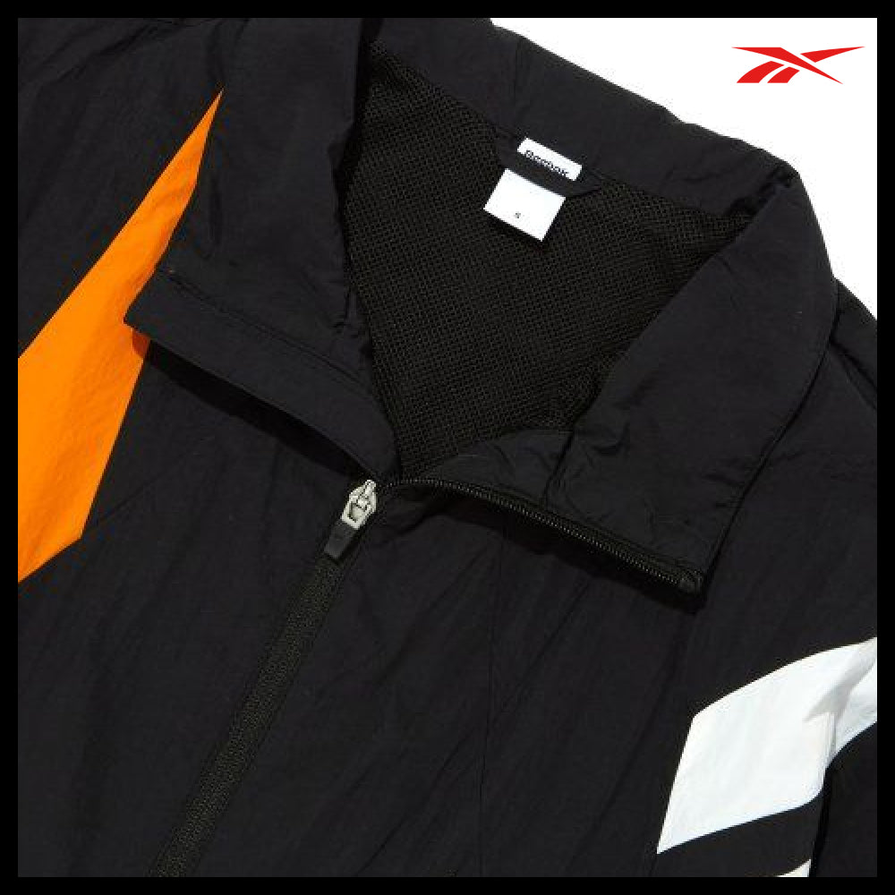 【REEBOK】Vector Flash Crop Windbreaker W Black