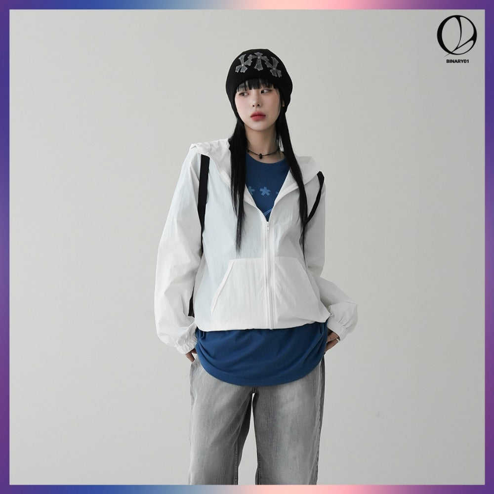【BINARY01】SKUUNI PRINTED BEANIE 4COLORS