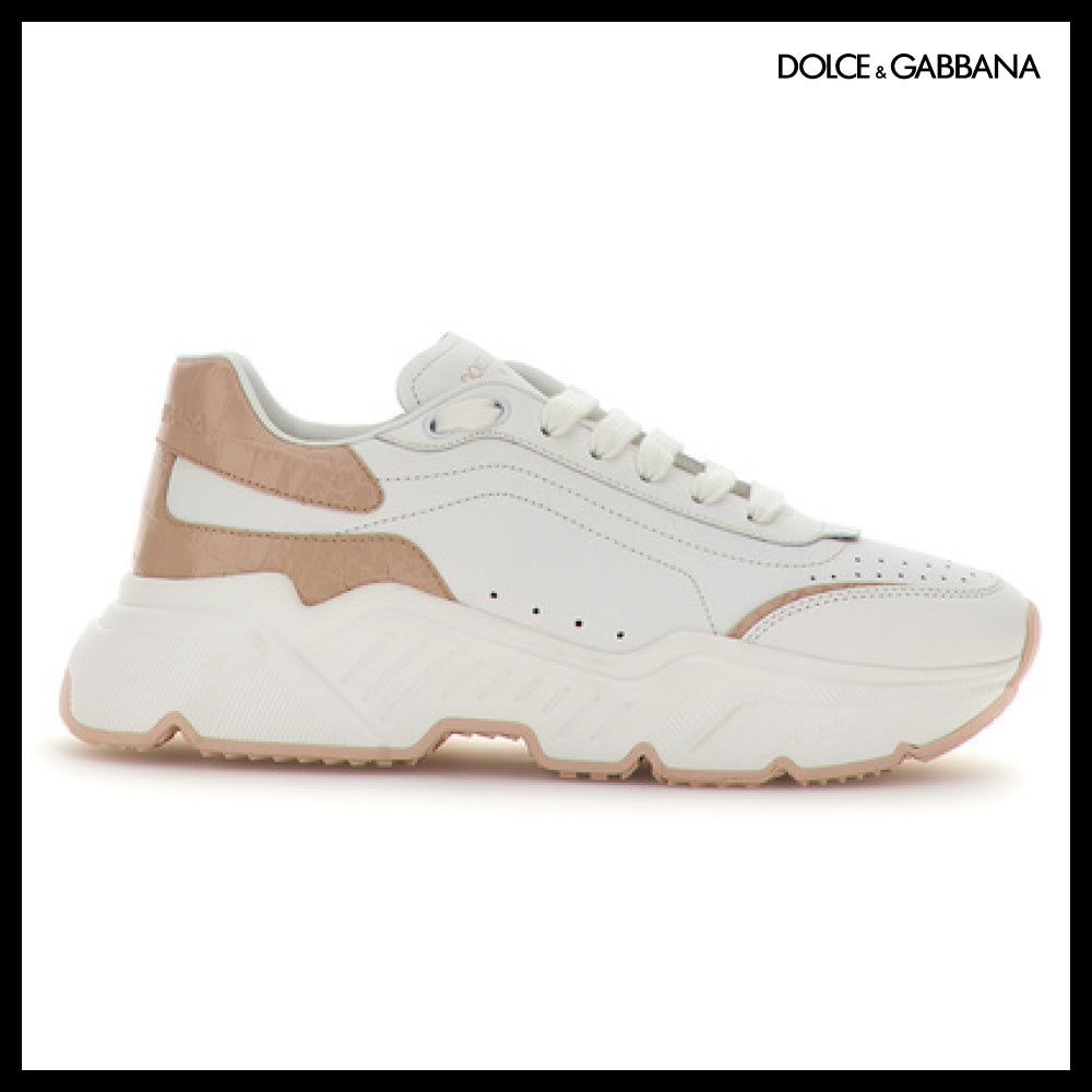 【Dolce & Gabbana】LEATHER SNEAKERS S535