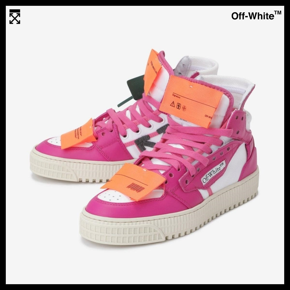 【Off-White】Off-Court Sneakers - Pink