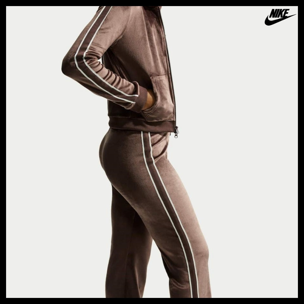 【NIKE】Sportswear Velour Pants W Baroque Brown Velvet