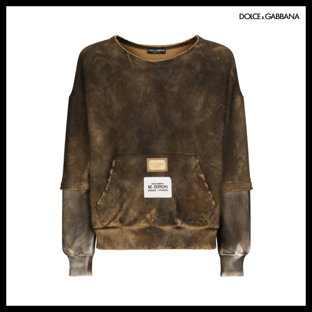 【Dolce&Gabbana】SWEATSHIRT CLASSIC G9AOXTG7H3JS9000