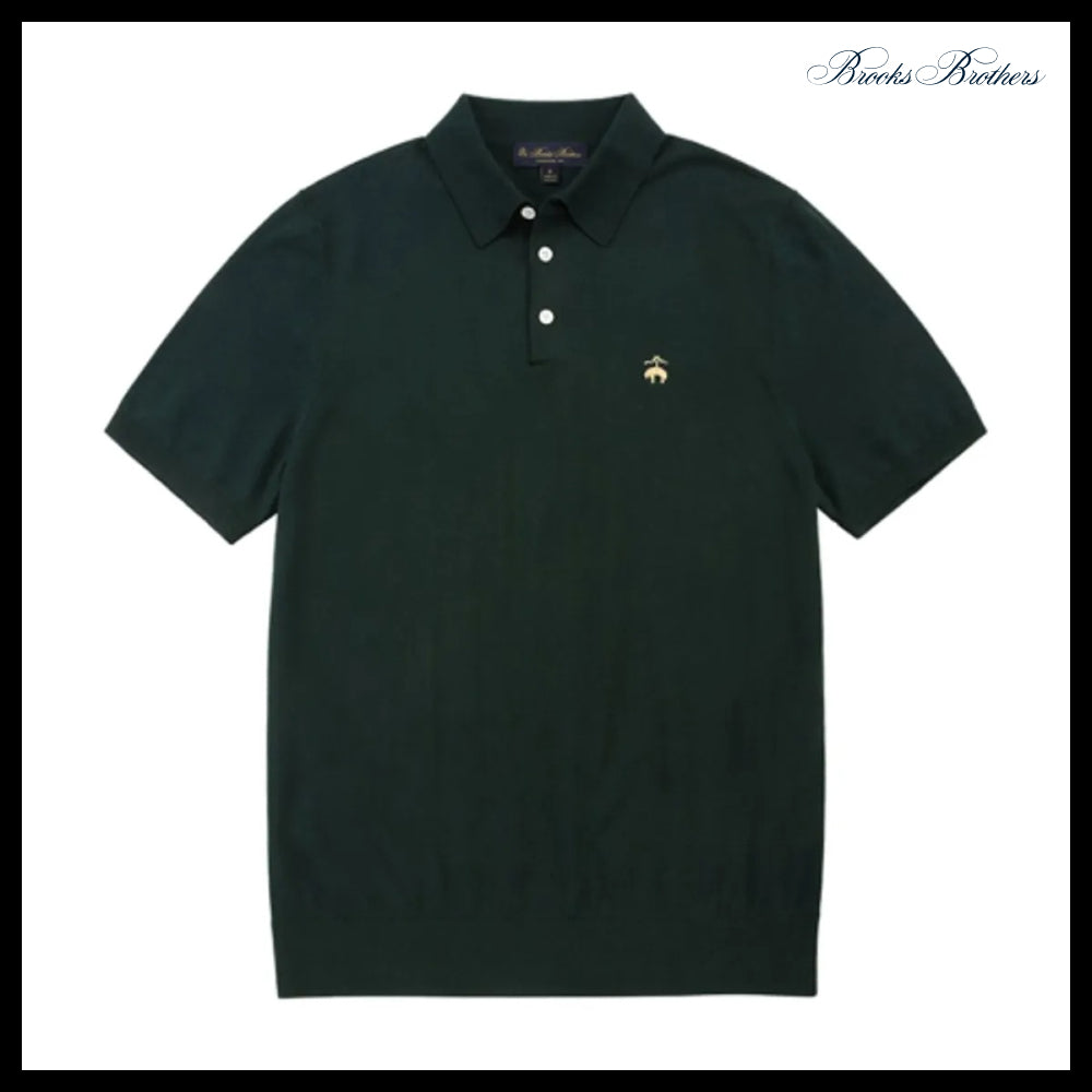 【Brooks Brothers】Cotton Silk Polo Sweater 4Colors