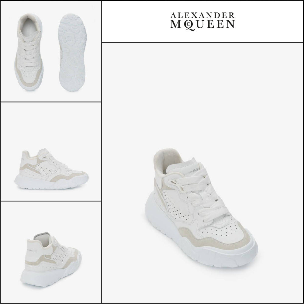 【Alexander Mcqueen】Court Trainer White
