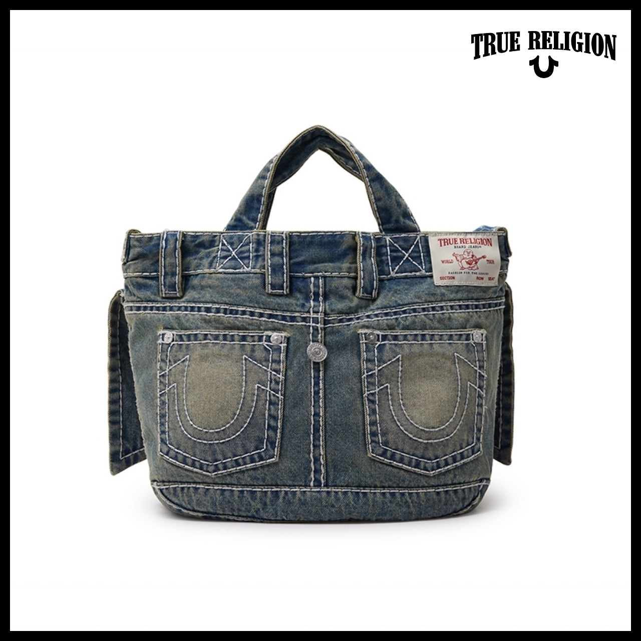 【TRUE RELIGION】Regular Flap Rag Bag