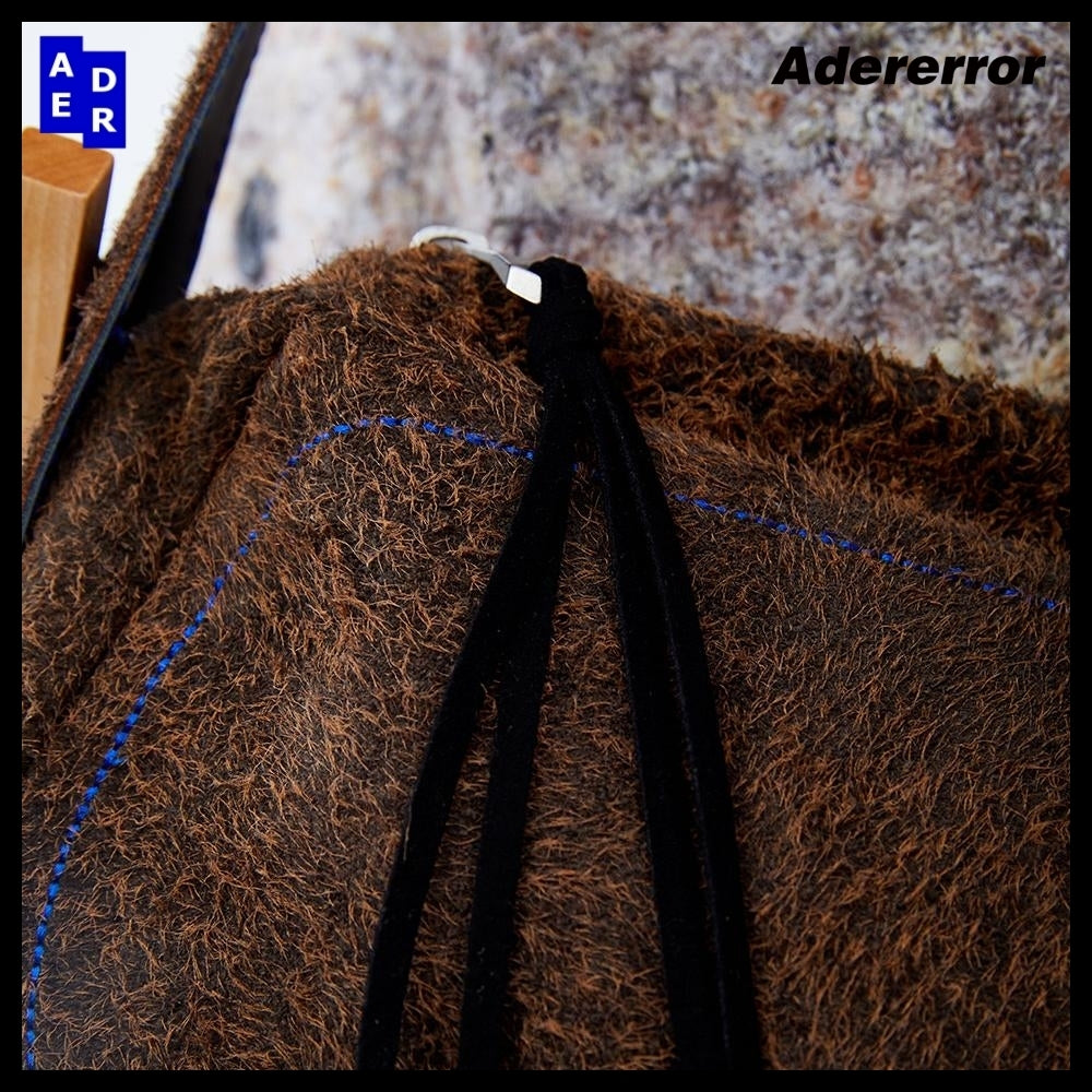 【ADERERROR】TOGGLE TOTE BAG BROWN