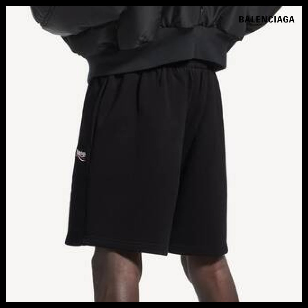 【BALENCIAGA】Political Campaign Sweat Shorts